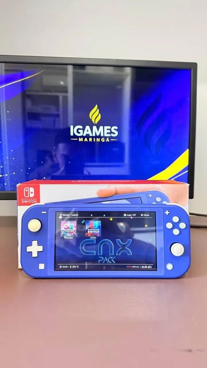 Switch Lite Des.blo.que.ado (em até 12x)
