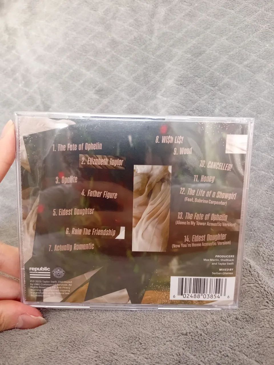 CD Taylor Swift - The Life Of A Showgirl - CDs, DVDs etc - São