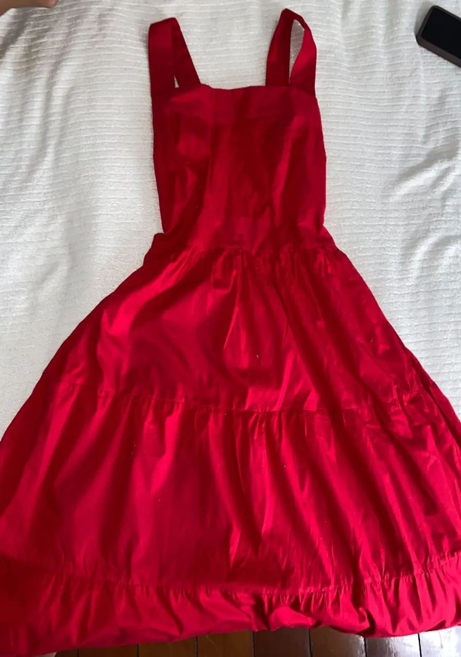 Vestido longo vermelho  - Foto 2
