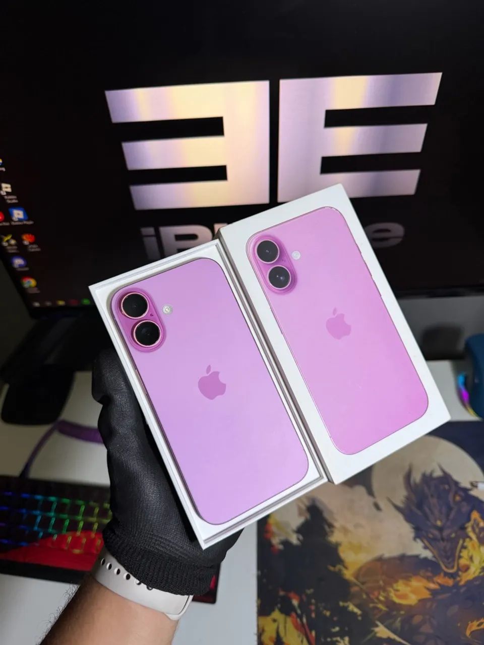IPHONE 16 ROSA 