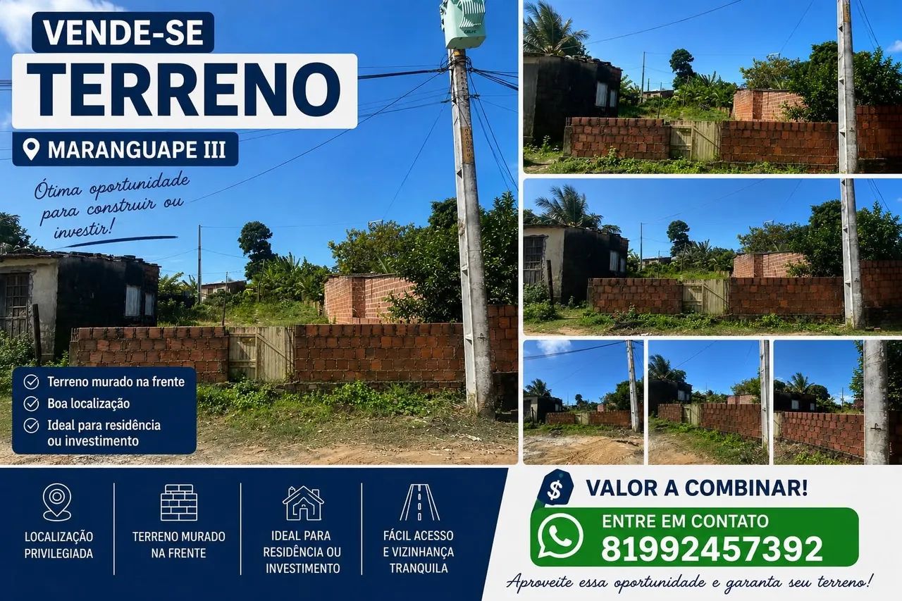 ? VENDE-SE TERRENO!
