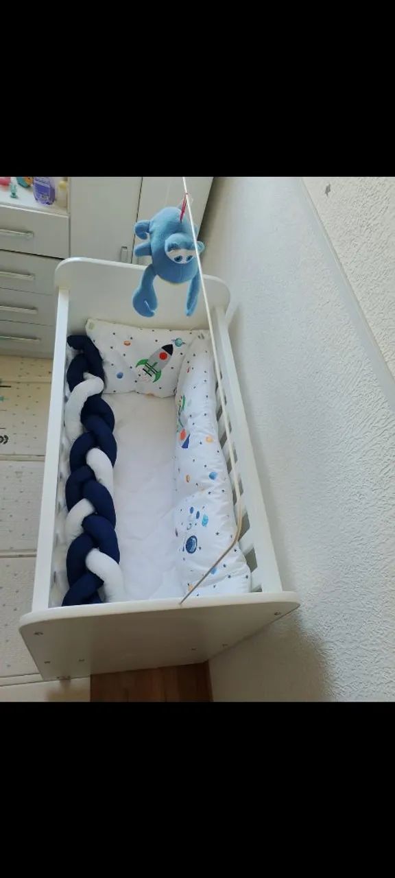 Mini Berço com colchão 