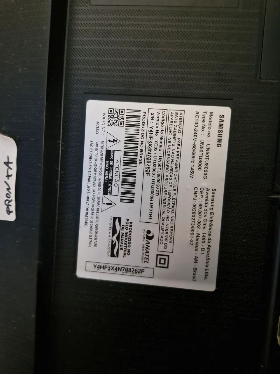 TV Samsung Crystal UHD 4K TU8000 50"  - Foto 5