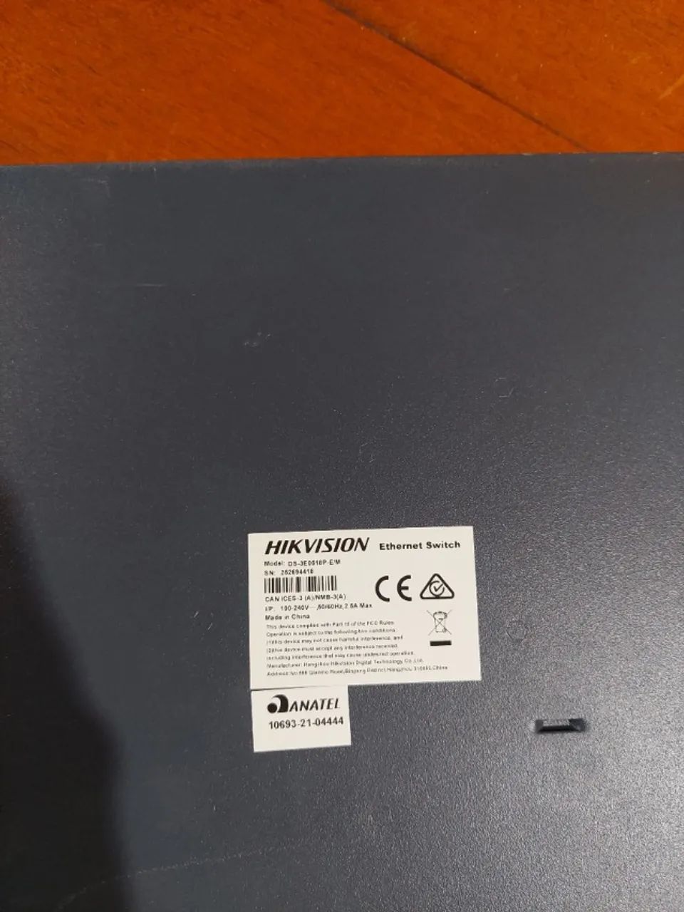 Switch PoE Hikvision DS-3E0318P-E/M(C) - Foto 3