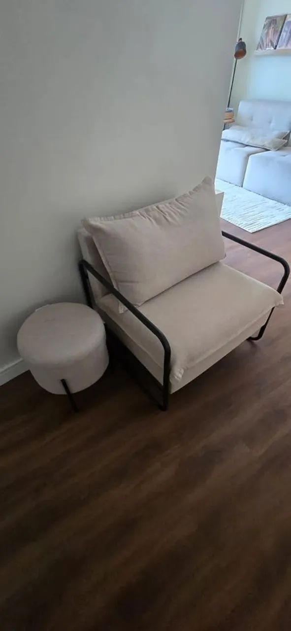 POLTRONA DIVA + PUFF ? MODELO DE R$ 1.800 NAS CASAS BAHIA!
