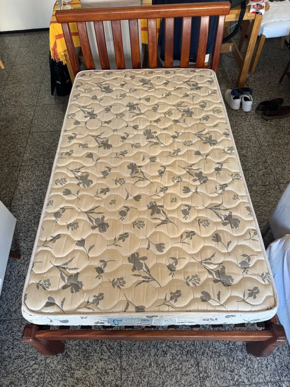 Cama de solteiro com colchão  - Foto 5