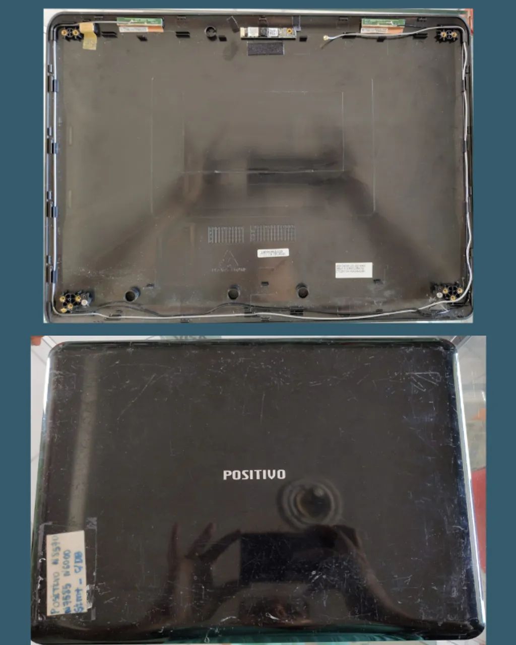 CARCAÇA TAMPA SUPERIOR NOTEBOOK POSITIVO MASTER N8570