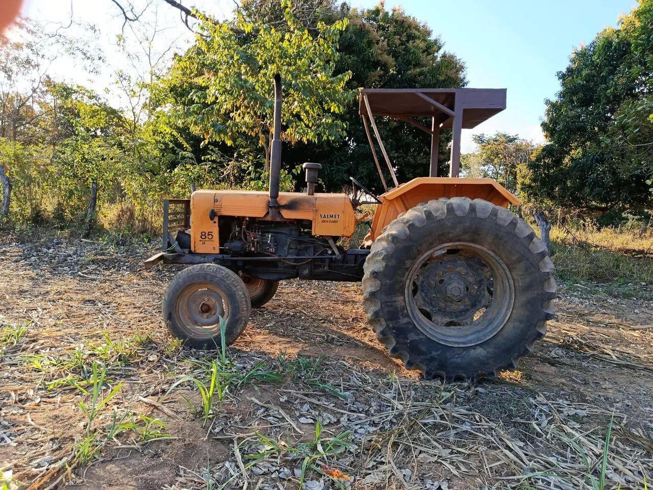 Trator valmet 85id