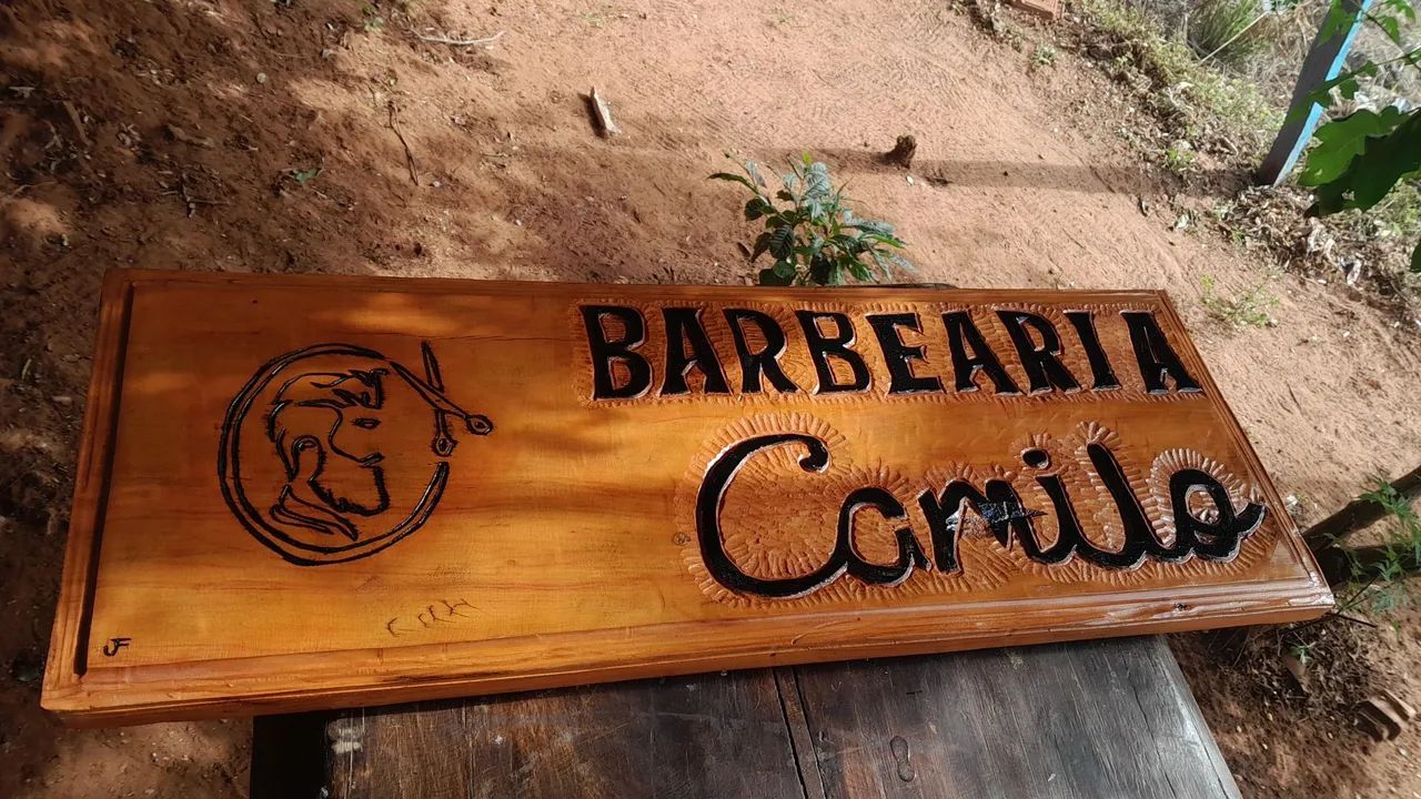 Placa em madeira personalizada sob encomenda... - Foto 2