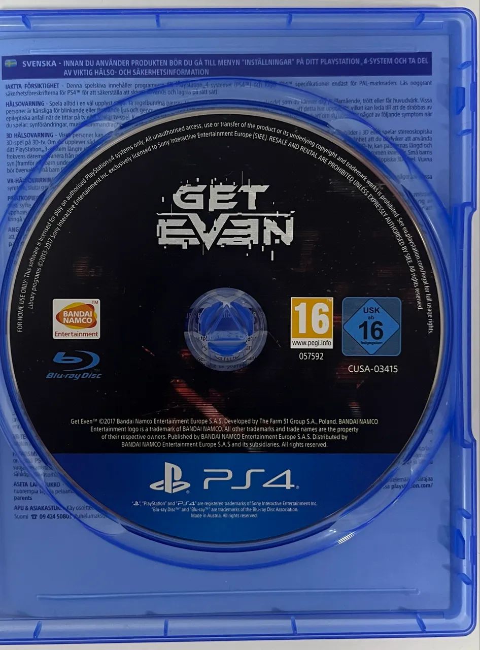JOGO GET EVEN - PS4 - Foto 3