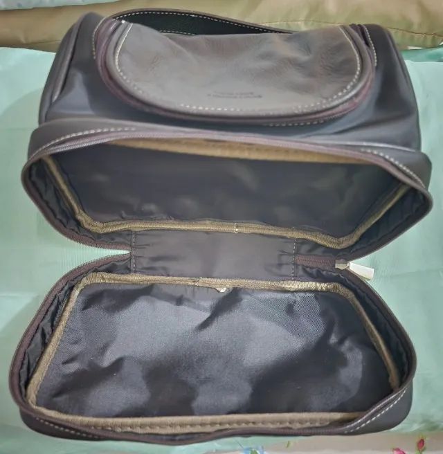 Necessaire marrom grande (NOVA) - Foto 3