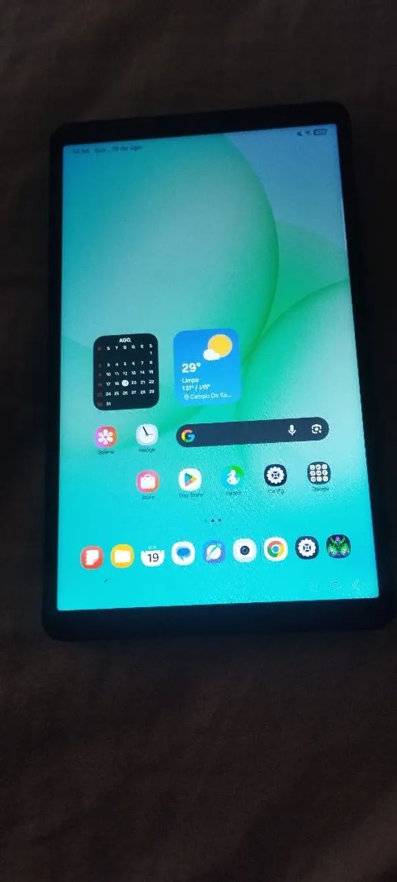 Tablet A11 cinza com dois meses de uso em perfeito estado  - Foto 2
