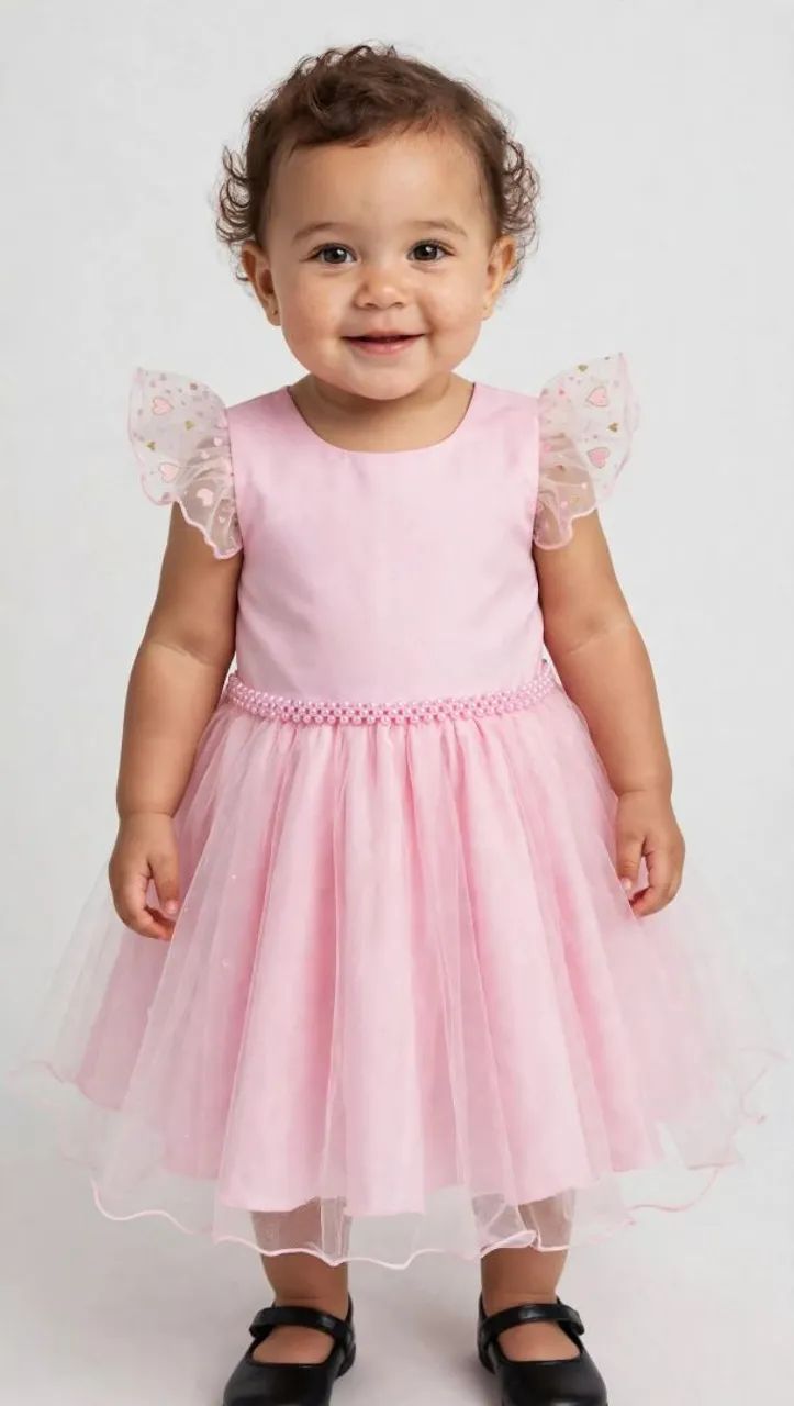 Vendo 2 vestidos infantis nunca usado  - Foto 3