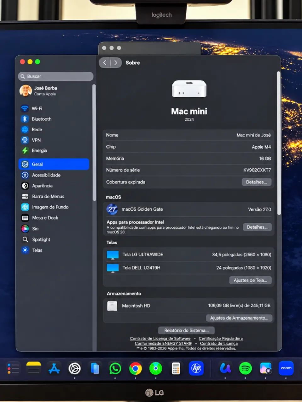 Mac Mini M4 16GB RAM 256GB SSD 2024 - Excelente estado - Foto 2