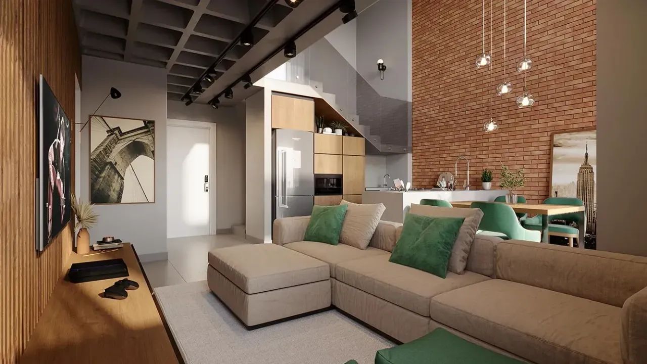 Apartamento duplex com 3 quartos no Setor Oeste, ao lado da Praça do Sol, com 2 vagas de g - Foto 2