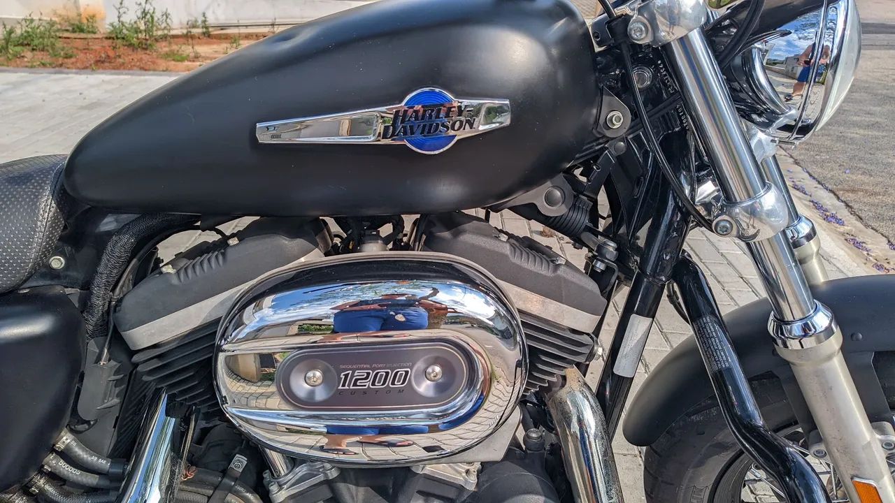 Harley Davidson Custom XL 1200 CB - Foto 3