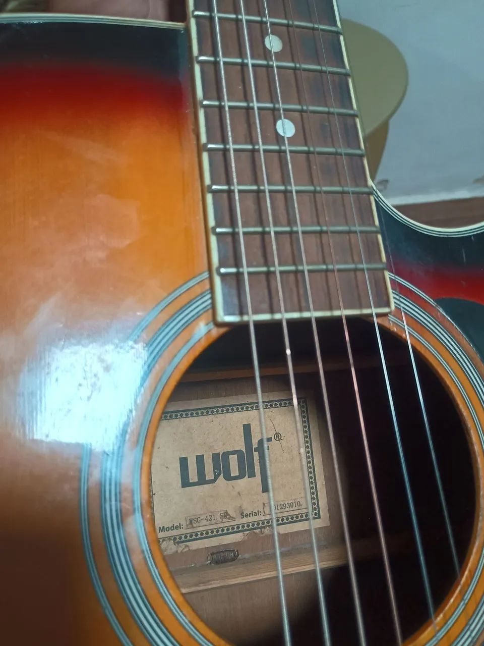 Violão elétrico Wolf - Foto 5