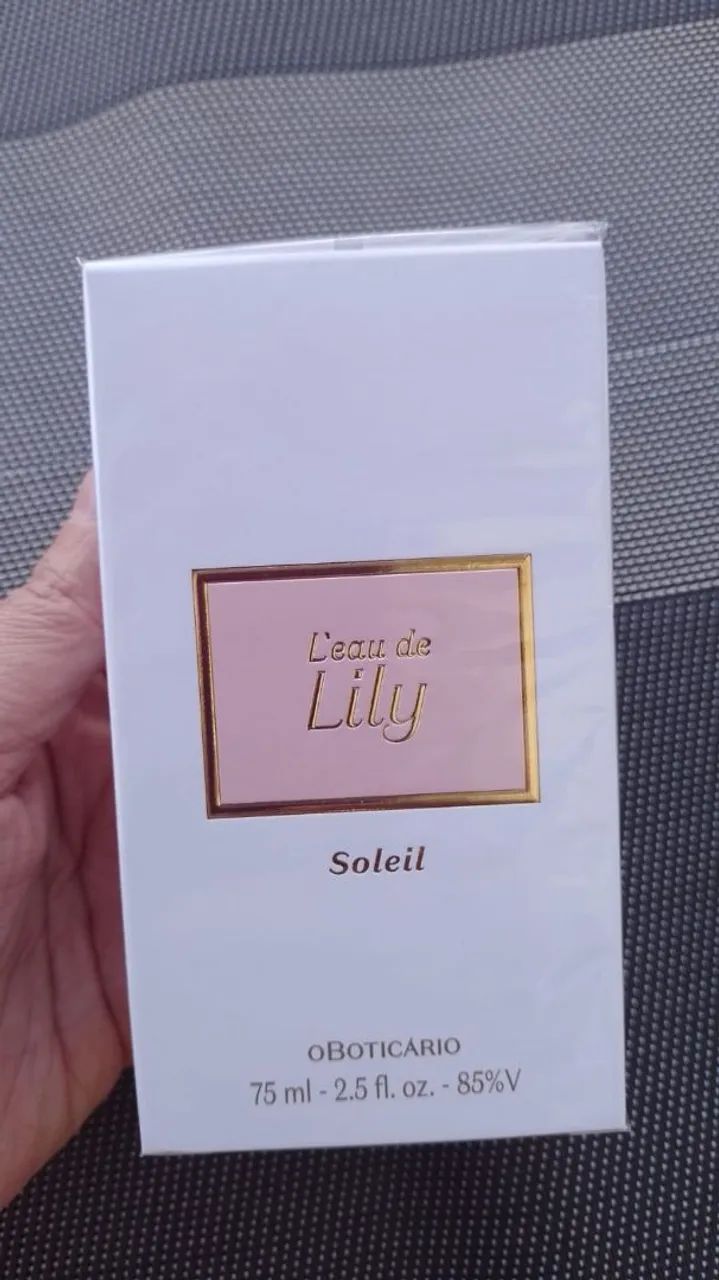 Perfume Lily Soleil novo e lacrado 