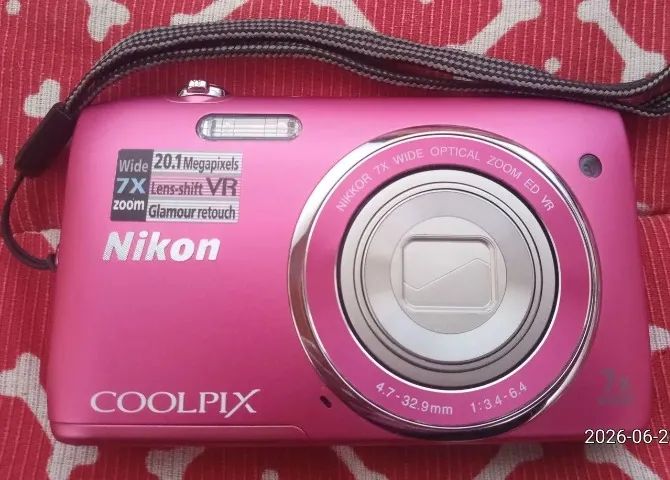 NIKON COOLPIX S3500 COMPLETA - Câmeras e Filmadoras - Aquilles