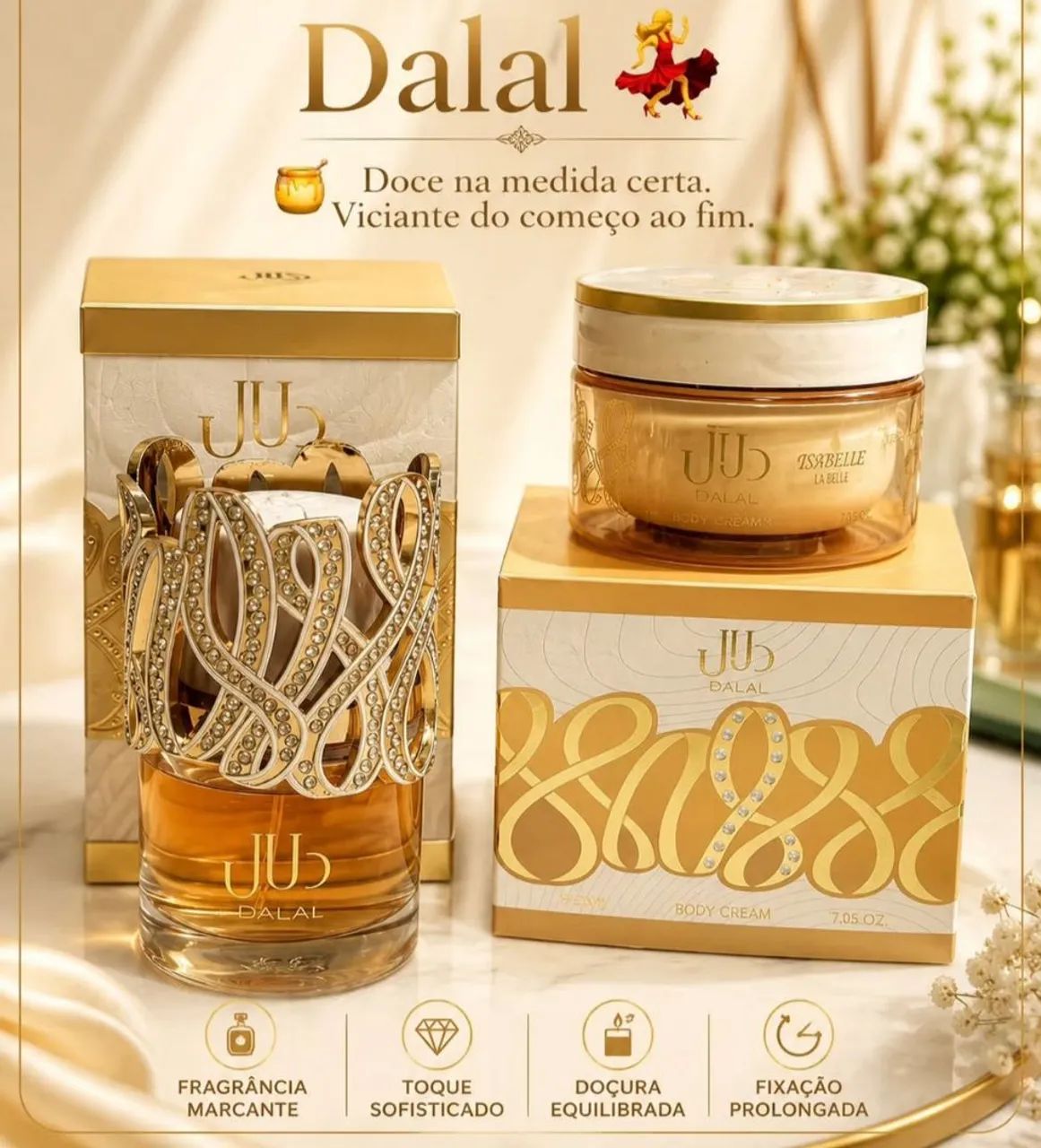 Pasta Hidratante Dalal 200gr