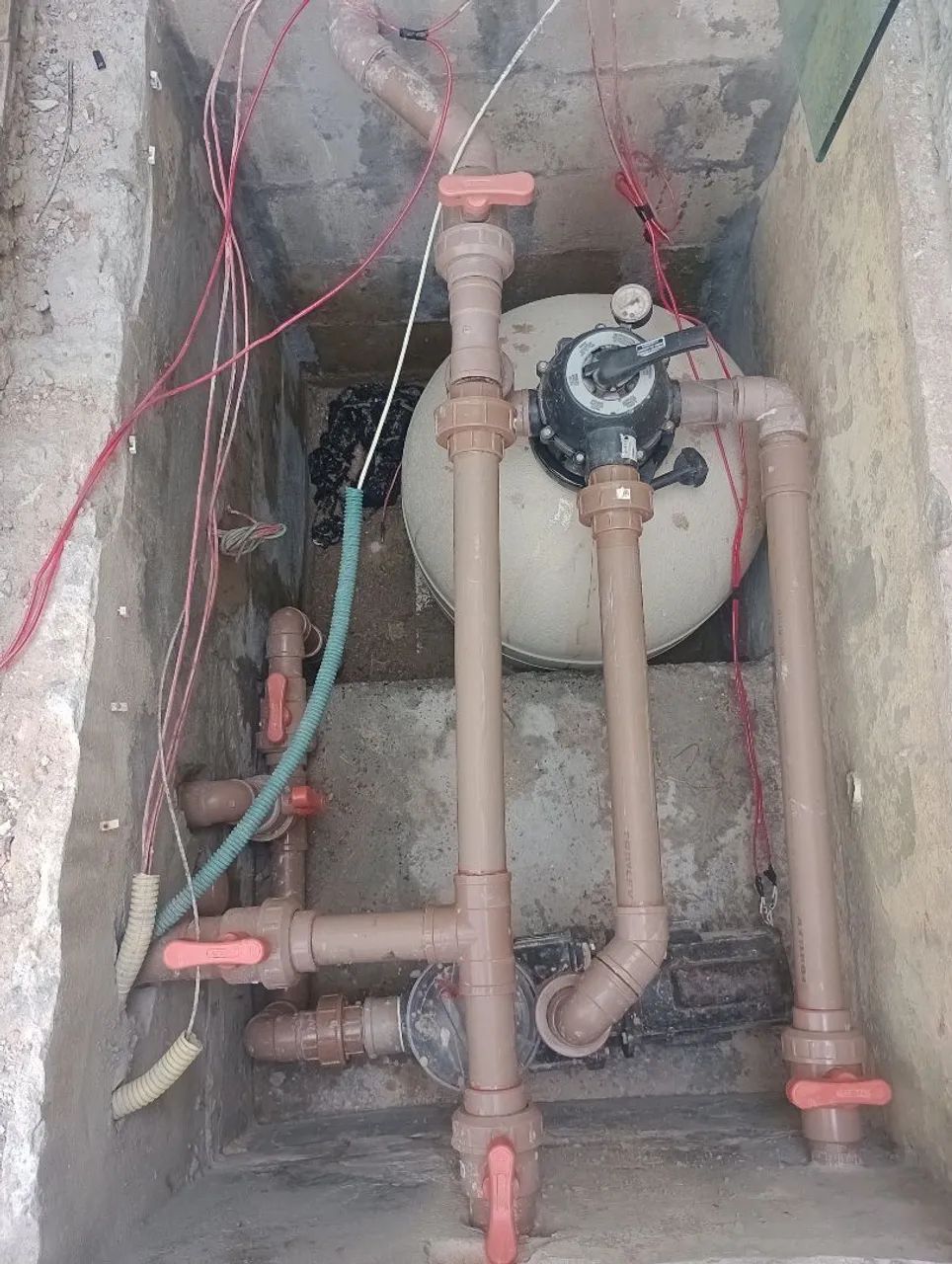 manutenção de piscinas em geral 