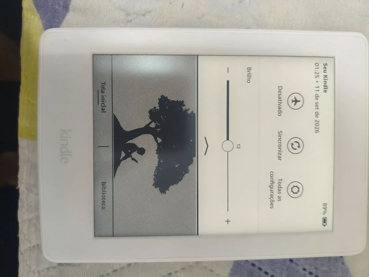 KINDLE PAPERWHITE BRANCO AMAZON - Foto 5