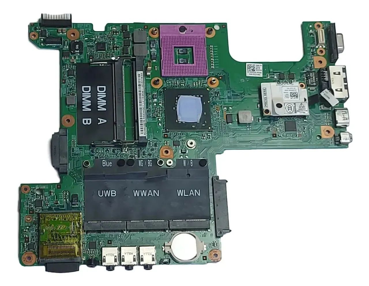 Placa mãe Dell Inspiron 1525 defeito
