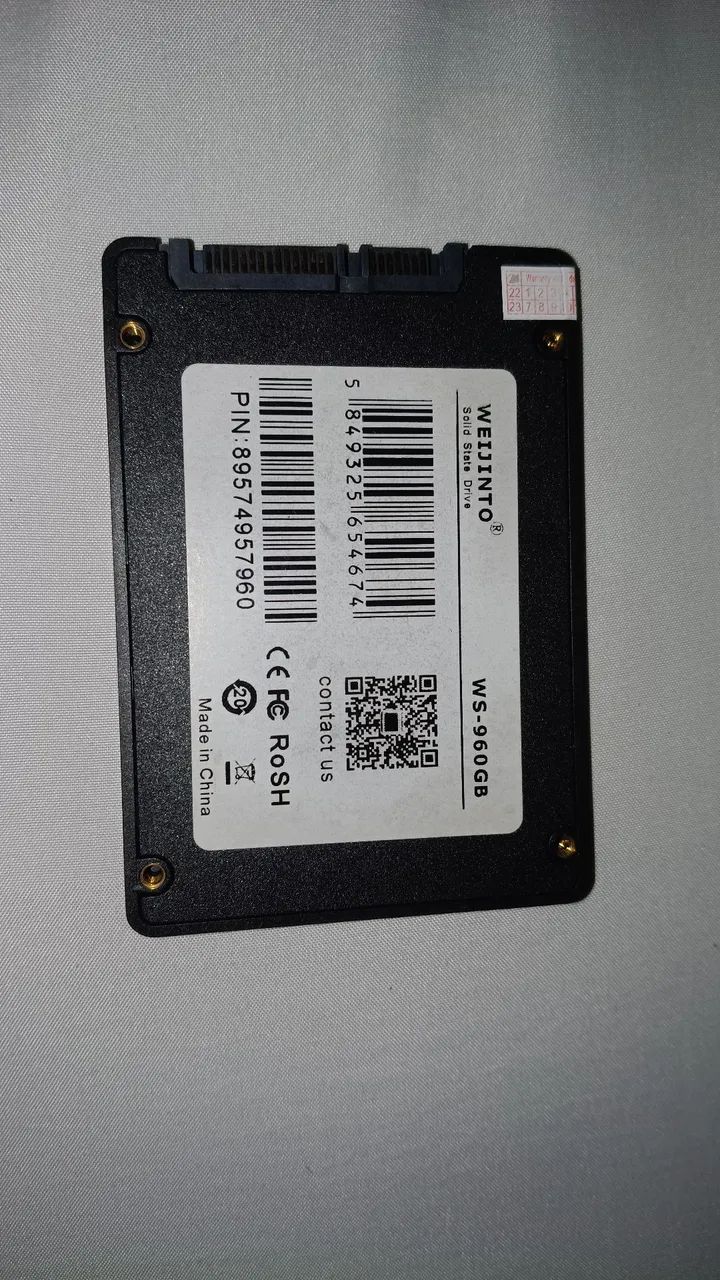 SSD Sata 960GB