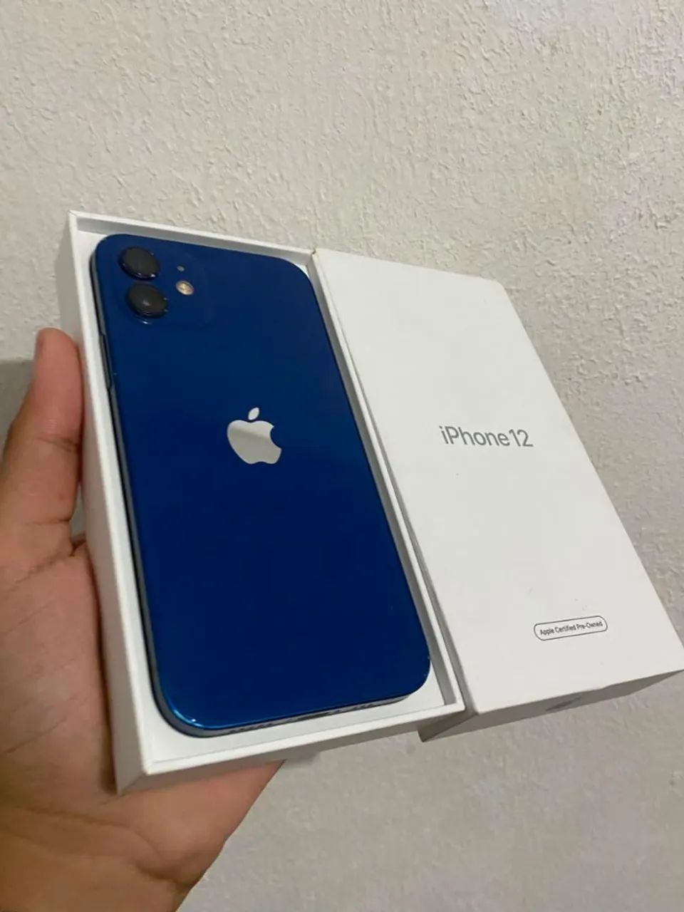 iPhone 12 128GB azul | na caixa - Foto 3