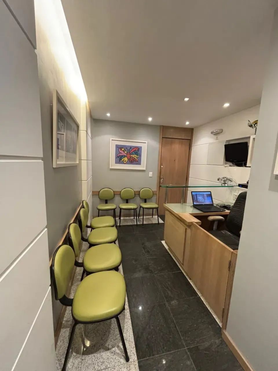 Sala Comercial impecável, (porteira fechada) decorada e planejada. Mariz e Barros perto AS - Foto 3