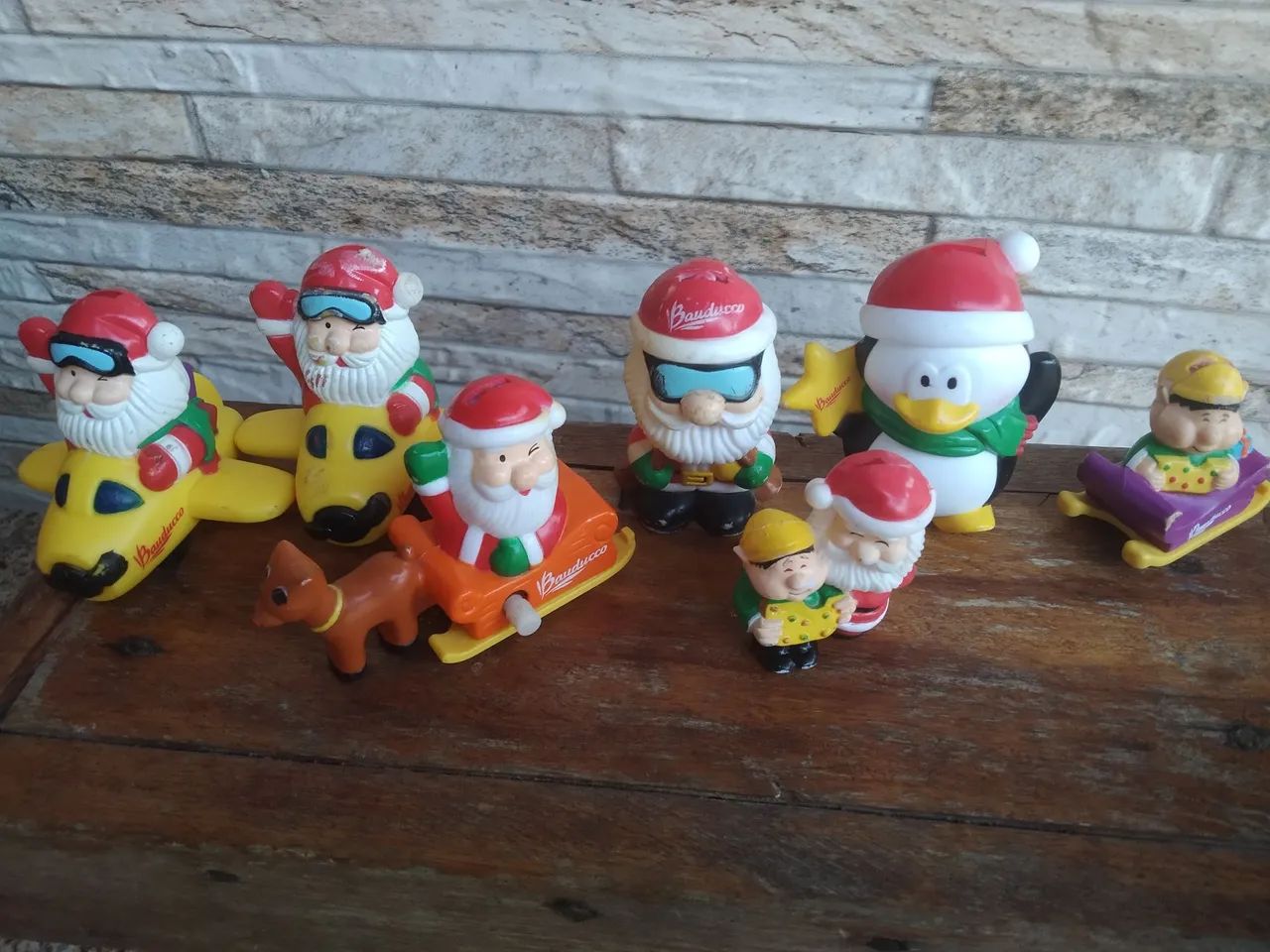 Enfeite Natal Bauducco(lote com 7) - LEIA