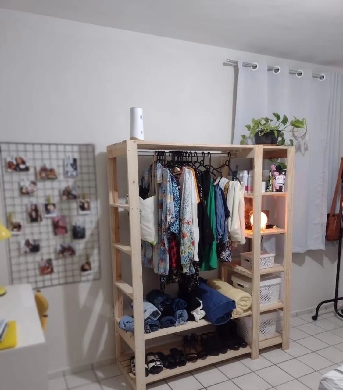Cama e Arara de Pallet - Foto 2