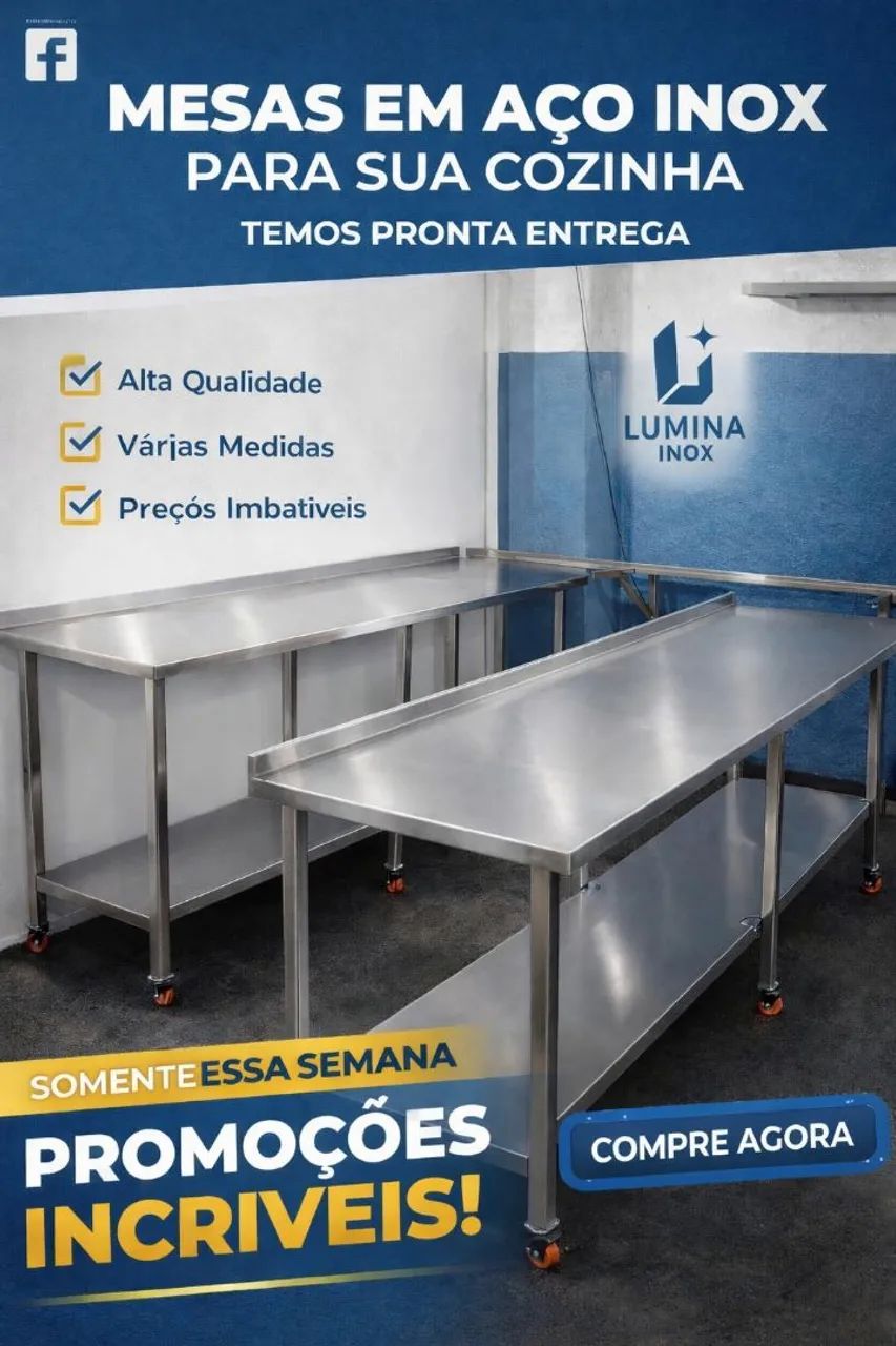Bancada inox