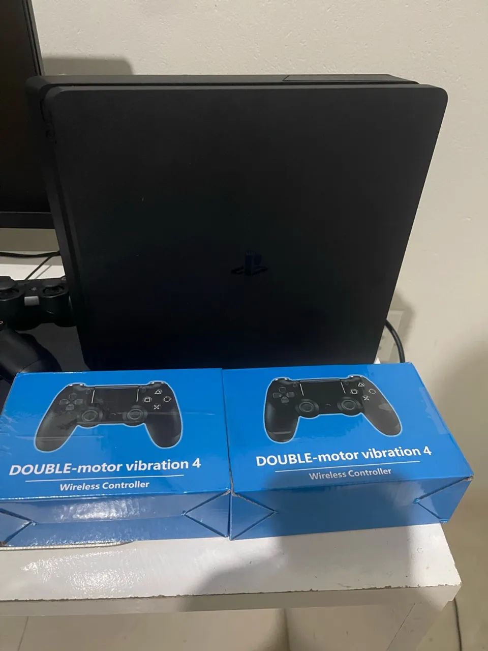 Ps4 slim 1tb zero cheio de jogos  - Foto 4