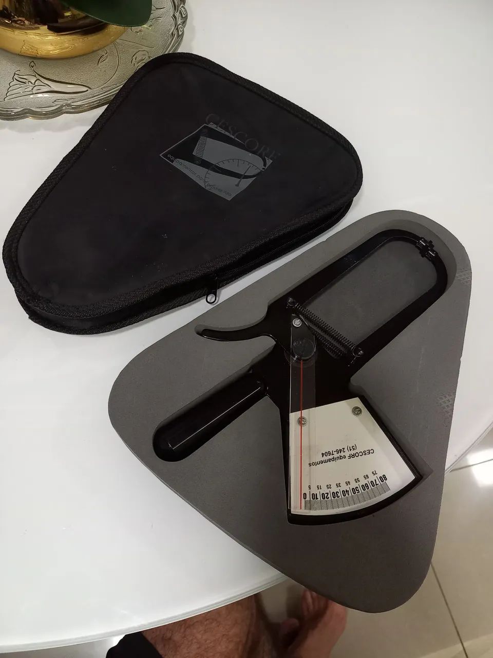 Adipometro CESCORF com bolsa - Foto 2