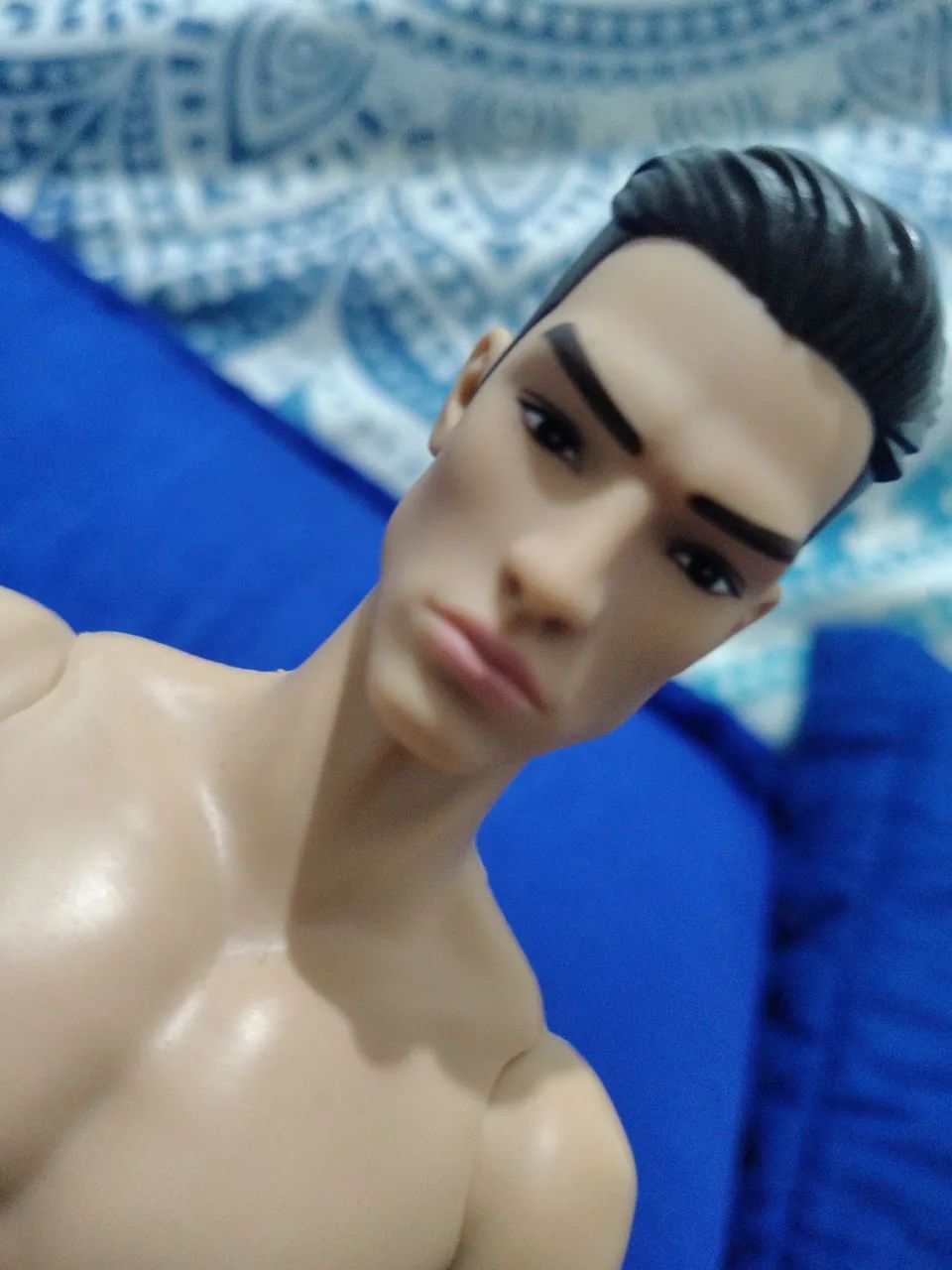 Boneco articulado estilo Ken musculoso  - Foto 2