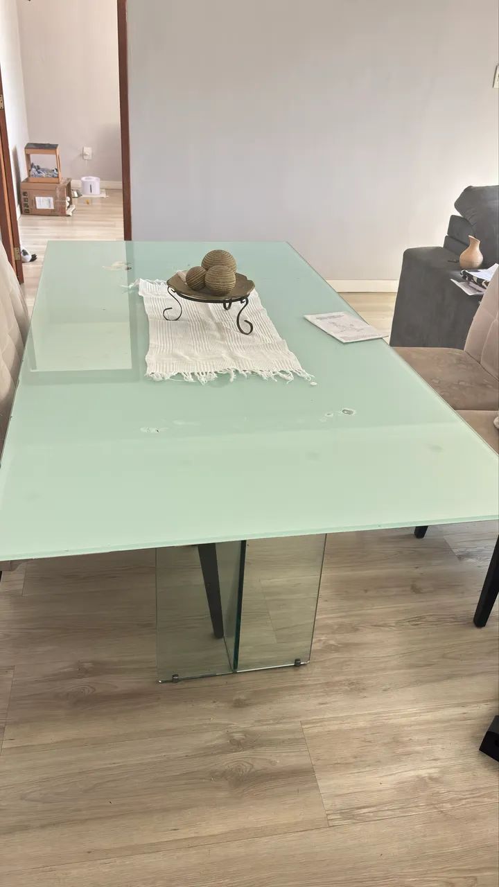 Linda Mesa em vidro Temperado  - Foto 5
