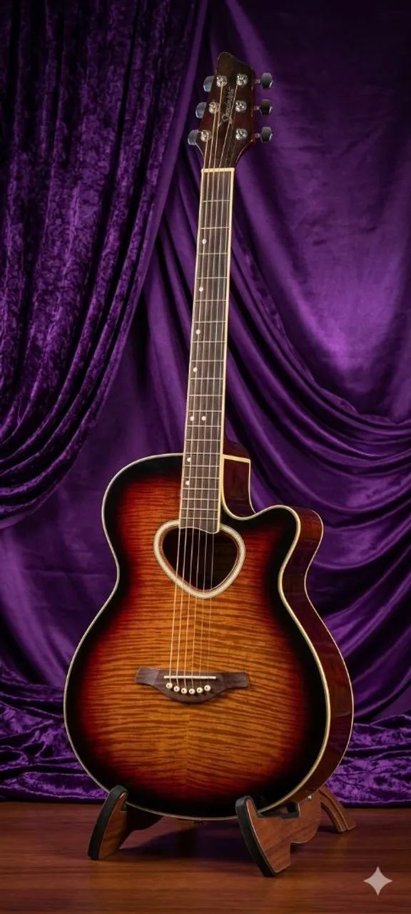Violão Eletroacústico Groovin GSS50 EYSB + CAPA