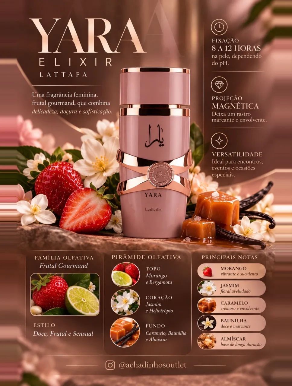 Perfume Yara Elixir Lattafa - Foto 2