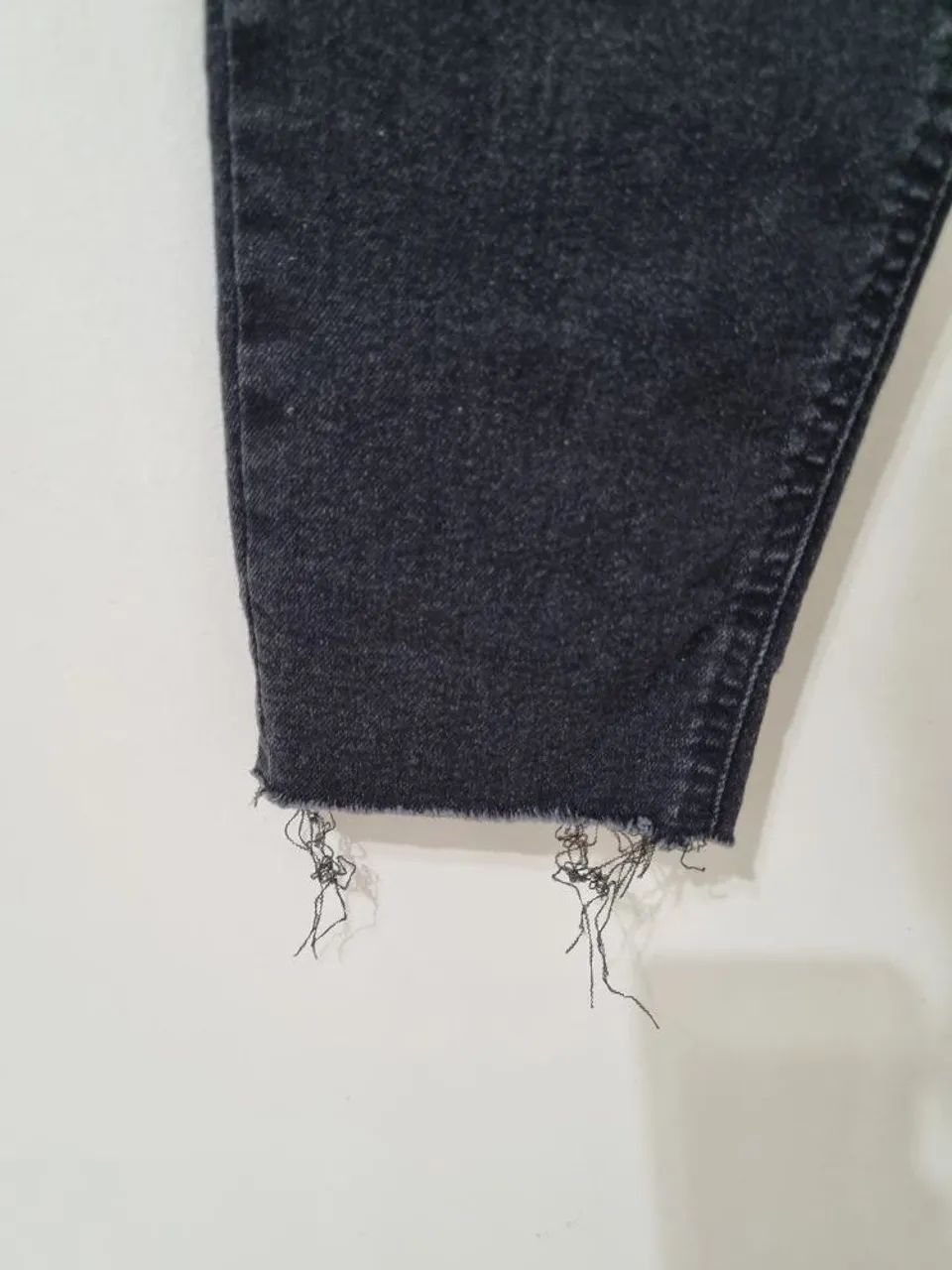 Calça jeans preta Riachuelo, n°44  - Foto 2