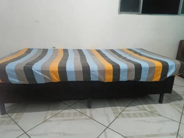 Base e Colchão de Solteiro