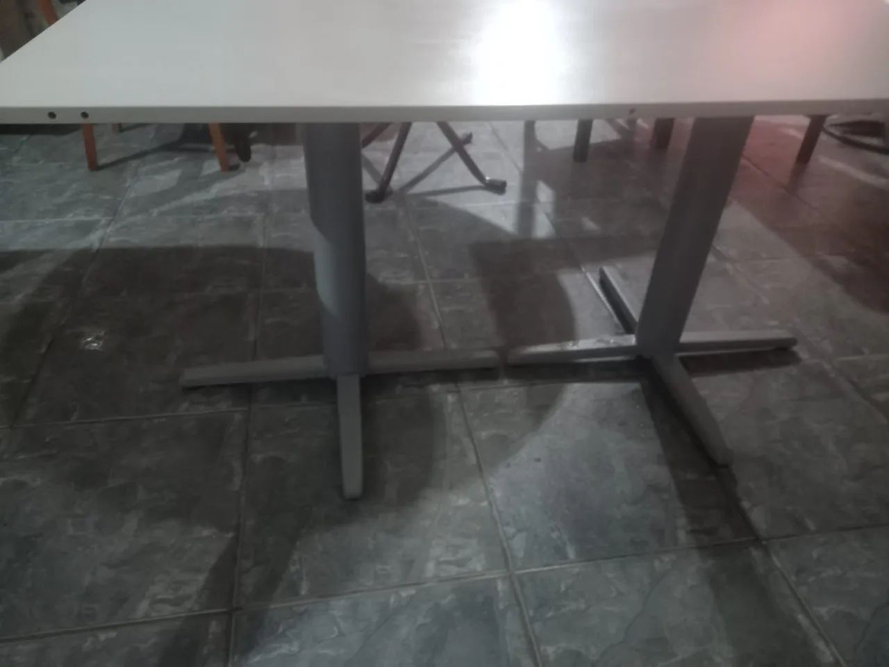 Mesa retangular branca - Foto 2