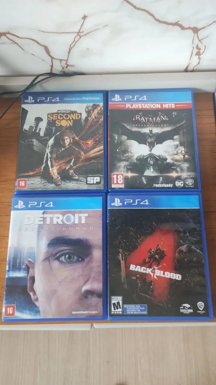 Jogos de PS5 e 1ps4