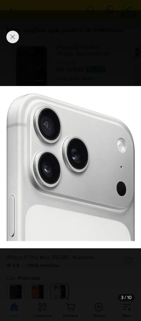 Iphone 17 pro max 256 gb - Foto 2