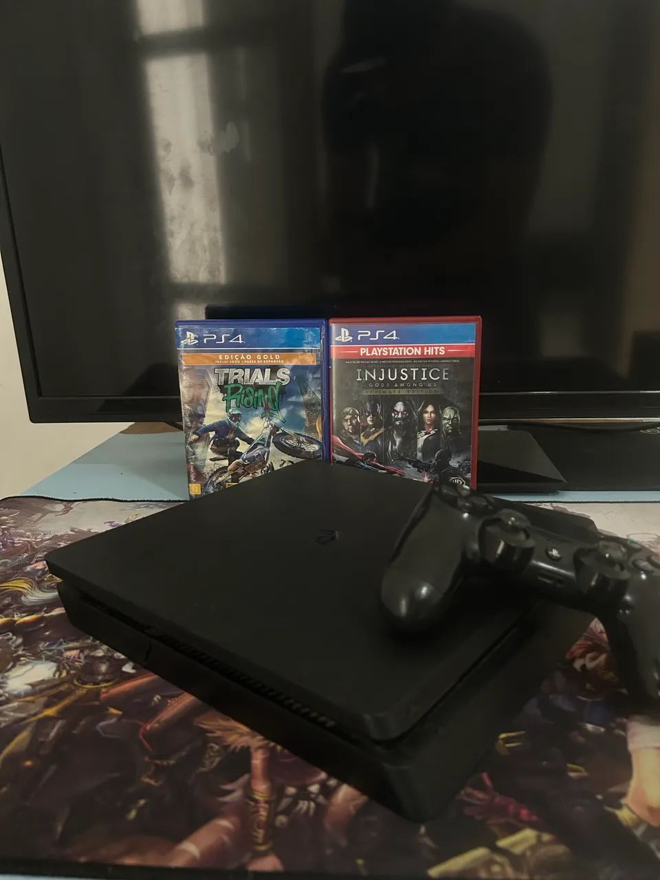 Ps4 slim preto - Foto 4