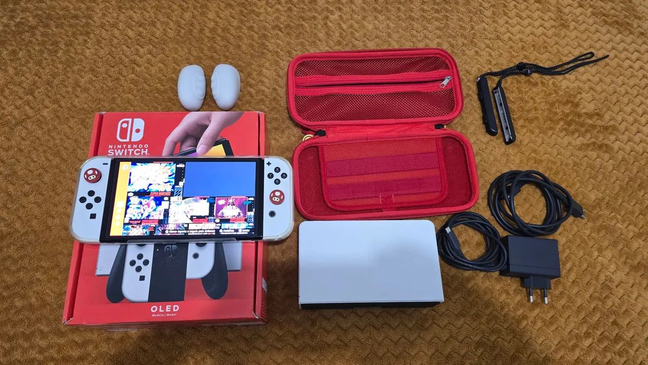 Nintendo Switch OLED + Acessórios  - Foto 2