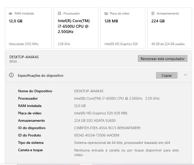 Notebook lenovo core i7 por apenas R$ 1.100,00 - Foto 4