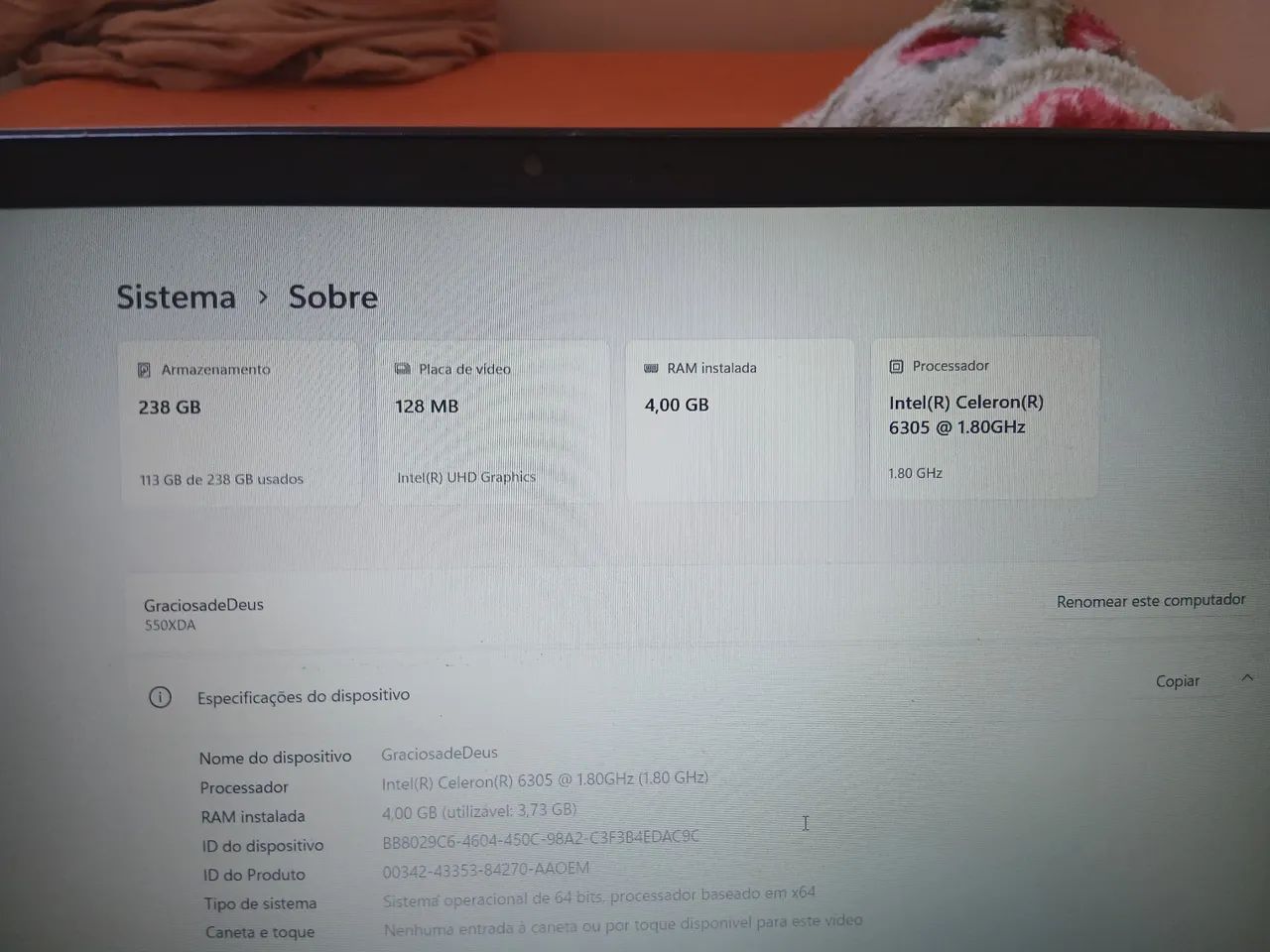 Notebook Samsung usado - Foto 5