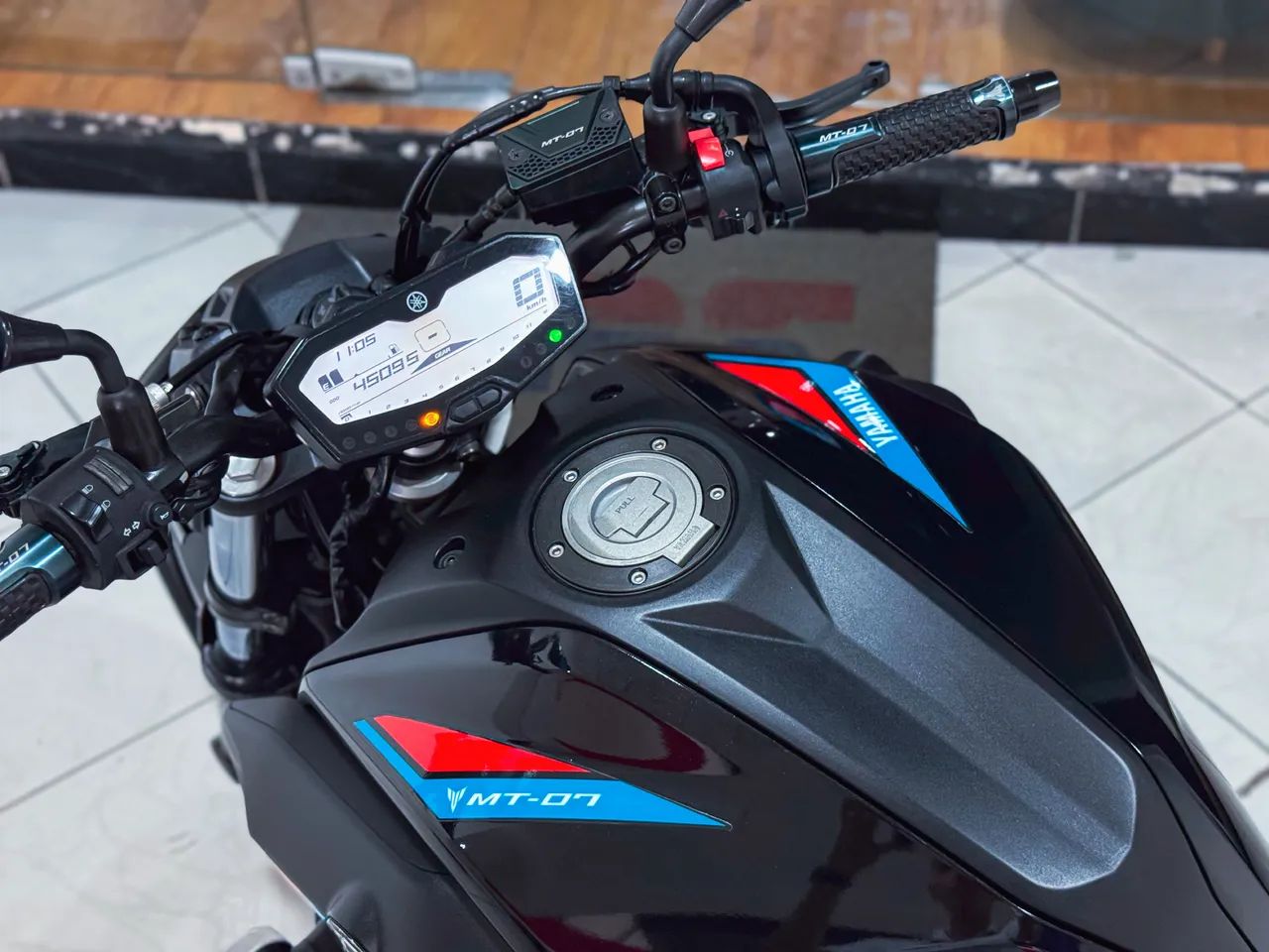 YAMAHA MT-07 ABS 2019 - CONFIGURAÇÃO EXCLUSIVA - Foto 10