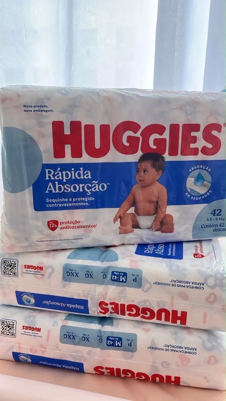 Fralda Huggies M